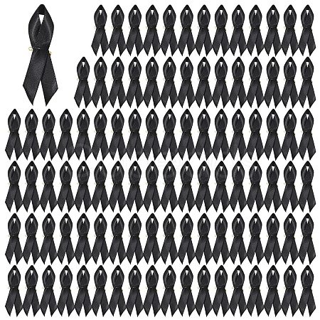 100Pcs Awareness Ribbon Nylon Lapel Pin Backs for Backpack Clothes JEWB-GL0001-03A-1