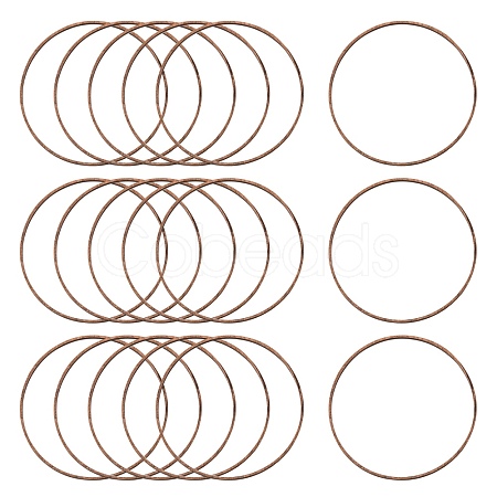 Brass Linking Rings X-EC18730mm-R-1