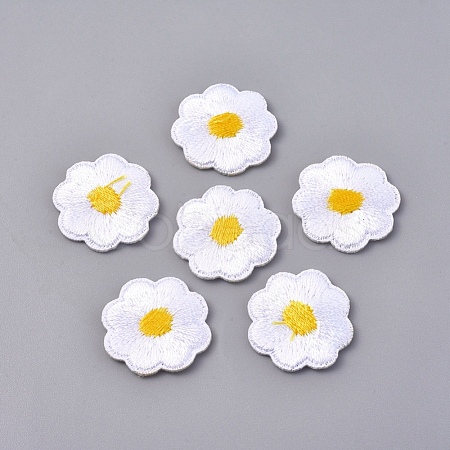 Computerized Embroidery Cloth Iron on/Sew on Patches DIY-WH0162-31-1