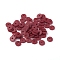 Handmade Polymer Clay Beads, Disc/Flat Round, Heishi Beads, Dark Red, 8x0.5~1mm, Hole: 2mm, about 13000pcs/1000g