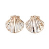 Acrylic Imitation Shell Pendants OACR-F012-04-1