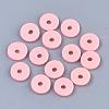 Handmade Polymer Clay Beads X-CLAY-R067-6.0mm-18-3
