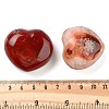 Natural Red Agate Heart Love Healing Stones G-G125-01B-3