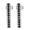 304 Stainless Steel Stud Earrings EJEW-F361-05P-2