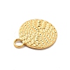 Ion Plating(IP) 304 Stainless Steel Charms LS-STAS-F282-04G-3