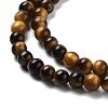 Natural Tiger Eye Beads Strands X-G-G099-4mm-4-2