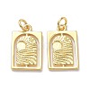 Brass Pendants KK-L206-017G-2