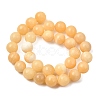 Natural Honey Jade Bead Strands G-K153-B26-12mm-4