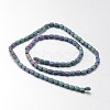 Electroplate Non-magnetic Synthetic Hematite Bead Strands G-F300-40B-F02-2