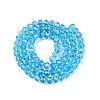 Electroplate Glass Beads Strands EGLA-A044-T6mm-A08-3