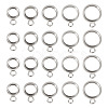 20Pcs 5 Styles 201 Stainless Steel Tube Bails STAS-TADJ0001-04P-2