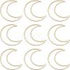 Brass Linking Rings KK-BC0009-09-1