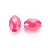 Opaque Acrylic Beads TACR-S153-32I-03-4