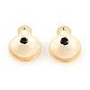 Brass Pendant Cabochon Settings KK-T077-16G-01-1