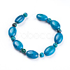 Natural Chrysocolla Beads Strands G-F647-07-2