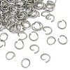 Tarnish Resistant 304 Stainless Steel Open Jump Rings STAS-E066-08-10mm-2