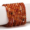 Natural Carnelian Beads Strands GG-CBA1CAF-A01-4mm-1