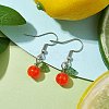 Acrylic Dangle Earrings EJEW-JE05750-02-2