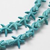 Synthetic Howlite Bead Strand X-G-P228-16-3