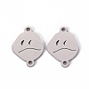 Non-Tarnish 201 Stainless Steel Link Connectors X-STAS-S110-088P-1