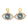 Rack Plating Brass Micro Pave Cubic Zirconia Pendant KK-H486-20G-05-1