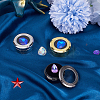 3Pcs 3 Colors Alloy Steel Loose Diamond Boxes CON-GF0001-16-4