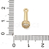 Brass Micro Pave Cubic Zirconia Pendatns KK-I380-04G-3