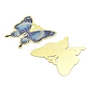 Brass Enamel Pendants KK-Z088-01LG-01-2