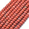 Natural Red Jasper Beads Strands G-P575-A17-8x5mm-2
