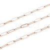 Ion Plating(IP) 304 Stainless Steel Paperclip Chains STAS-K209-07RG-1