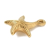 Ion Plating(IP) 304 Stainless Steel Pendants STAS-Q334-42G-2