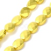 Electroplate Non-magnetic Synthetic Hematite Beads Strands G-E597-09-4
