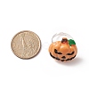 Halloween Theme Resin Adjustable Ring RJEW-JR00554-7