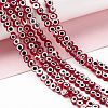 Handmade Evil Eye Lampwork Beads Strands LAMP-F023-B10-3
