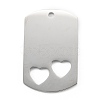 Non-Tarnish 304 Stainless Steel Pendants STAS-G251-04C-P-1