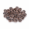 Tibetan Style Wavy Spacer Beads TIBEB-A101871-R-FF-1