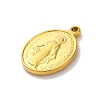 201 Stainless Steel Pendants STAS-Q015-03G-2