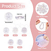 100Pcs 5 Styles Electroplated Glass Bead GLAA-TA0002-95A-5