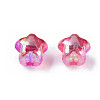 1-Hole Transparent Acrylic Buttons MACR-S373-129-C-5