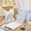 1 Roll 10% Spandex & 90% Nylon Lace Ribbon OCOR-OC0001-96C-4