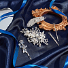 14Pcs 4 Style Wedding Bridal Alloy Rhinestone Hair Bobby Pins DIY-GA0003-90-5