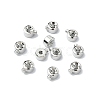 SHEGRACE Brass Crimp Beads XGR0053P-63P-2