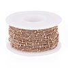 Ion Plating(IP) 304 Stainless Steel Curb Chains CHS-I003-A01-A-RG-2