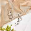 Star & Moon Alloy Keychain KEYC-SW00014-04-7