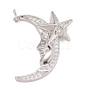 Cubic Zirconia Pendants KK-E275-18P-1