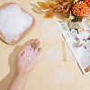 28Pcs 7 Styles DIY Plastic Canvas Shapes DIY-ME0001-48-4
