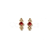 Brass Pave Cubic Zirconia Connector Charms PW-WG57330-07-1