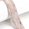 Natural Pink Morganite Beads Strands G-H335-A01-4x10mm-1
