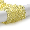 Electroplate Glass Bead Strands EGLA-R015-4mm-26-5