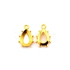 Electroplating Alloy Pendant Cabochon Settings FIND-WH0005-62G-1